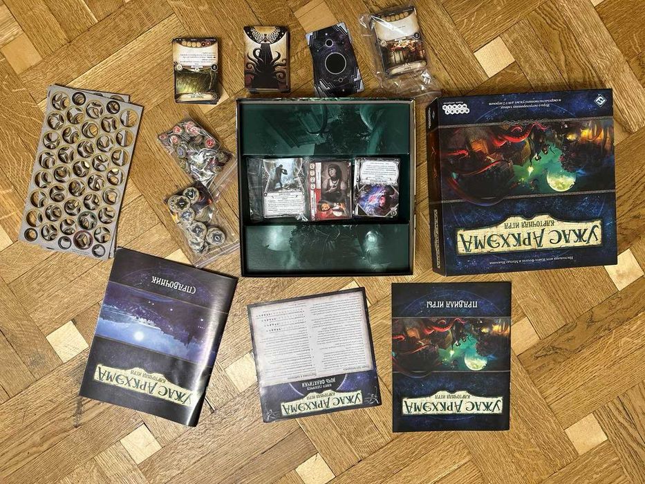 Ужас Аркхэма настольная игра.