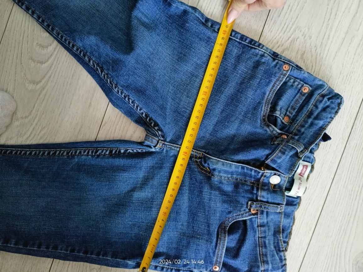 Levis spodnie jeansy Levi's