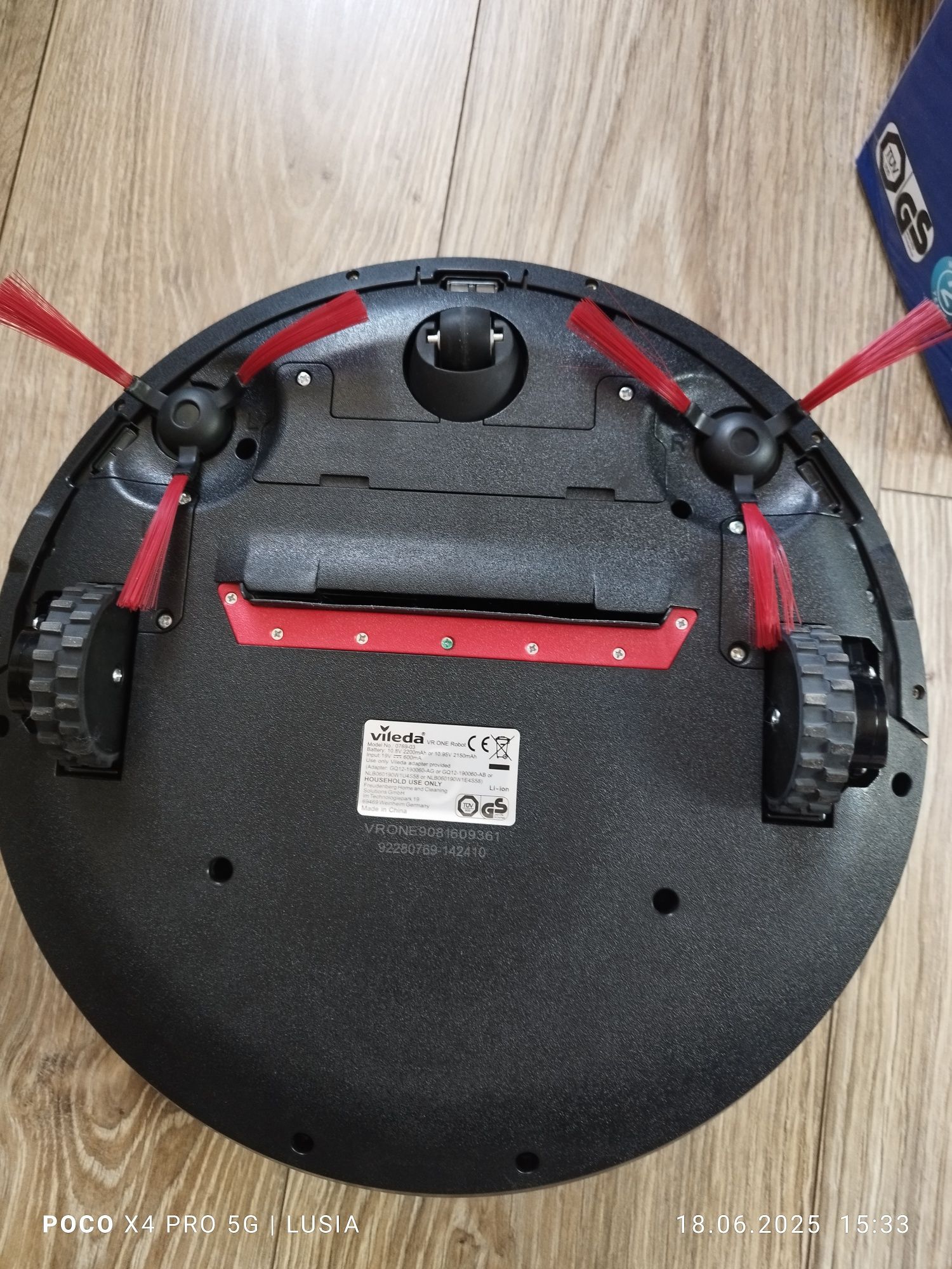 Robot Vileda extra pawer bateria