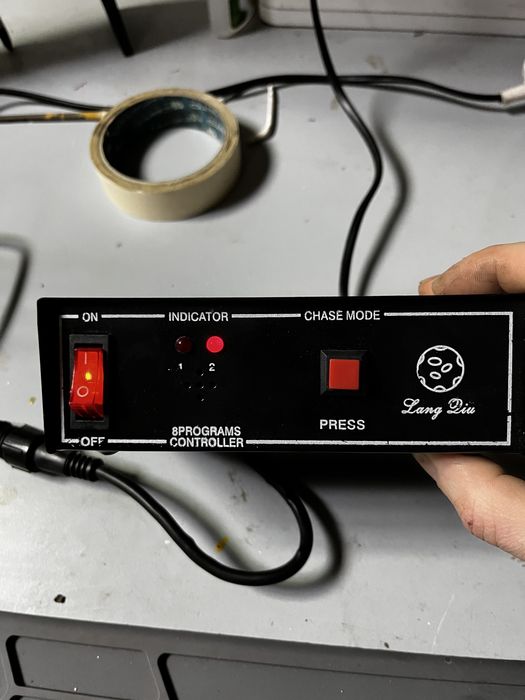 Блоки управління світломузикою і дискошаром