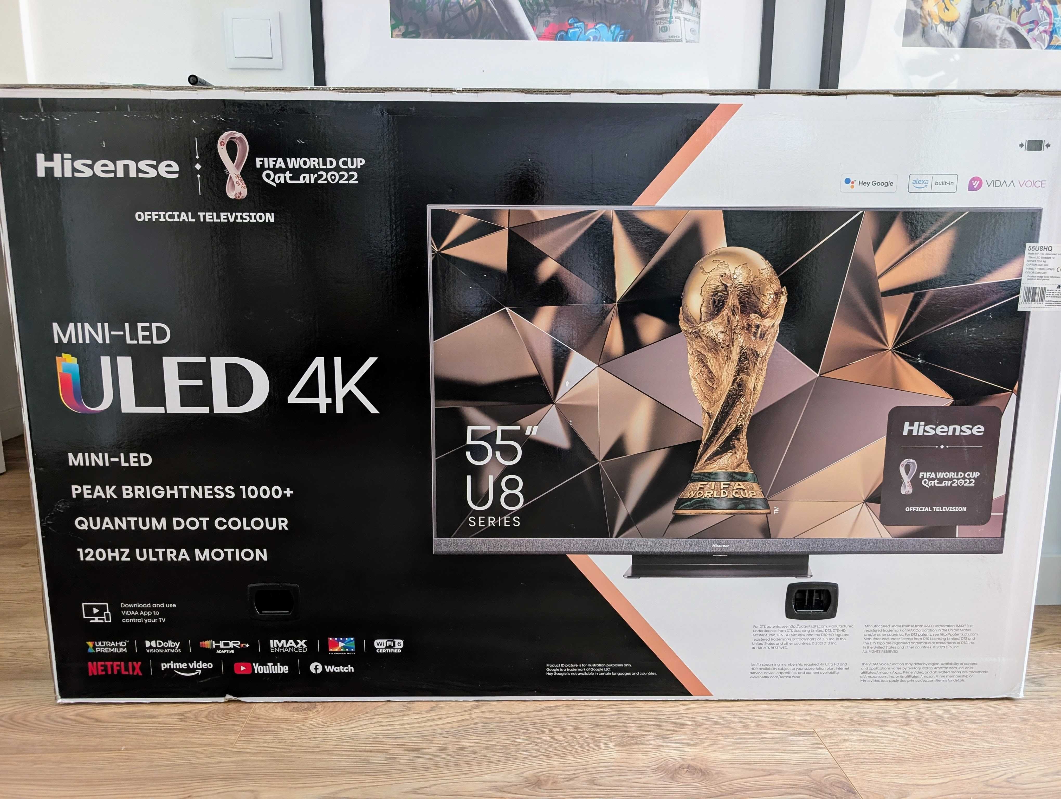 Mini LED TV Hisense 55 U8HQ