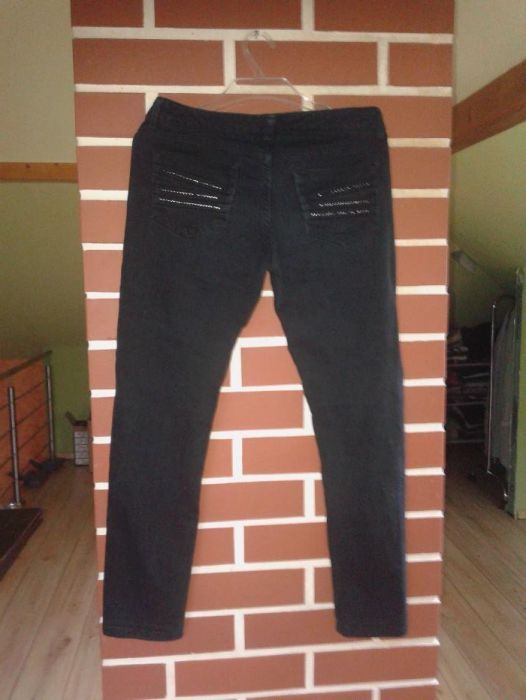 Spodnie damskie jeansowe czarne Marks&Spenser rozmiar 10