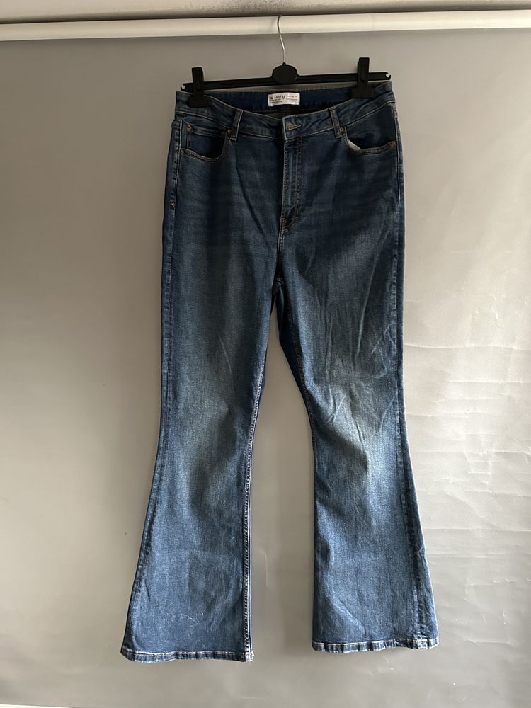 Spodnie jeansowe dzwony primark 44