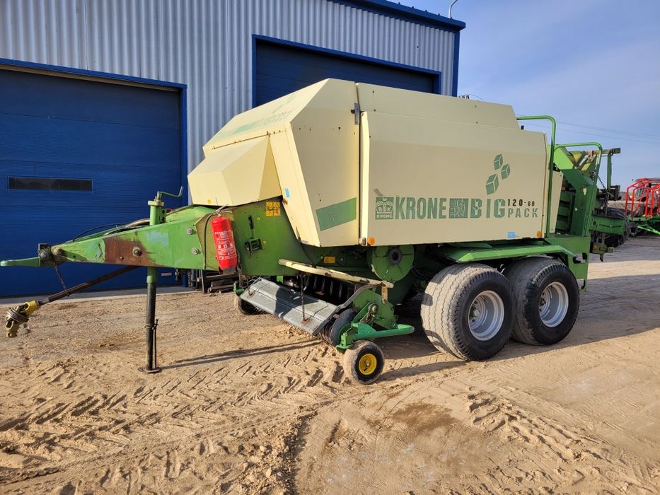 Prasa Krone Big Pack 120 - 80 duża kostka stan BDB Transport BRUTTO!!!