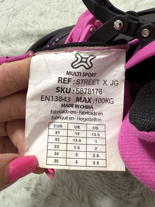 Patins em linha do 31 ao 35