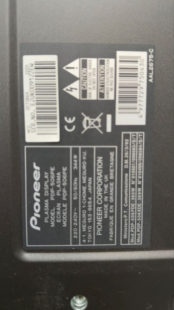 TV 50Polegadas PIONEER