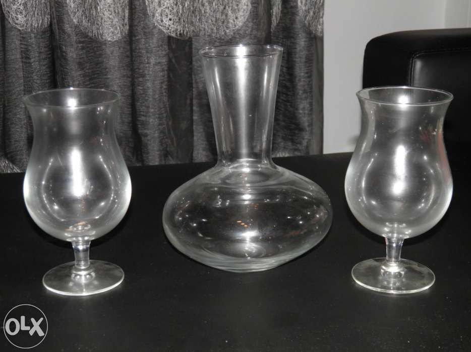 Copos + Decanter Vista Alegre