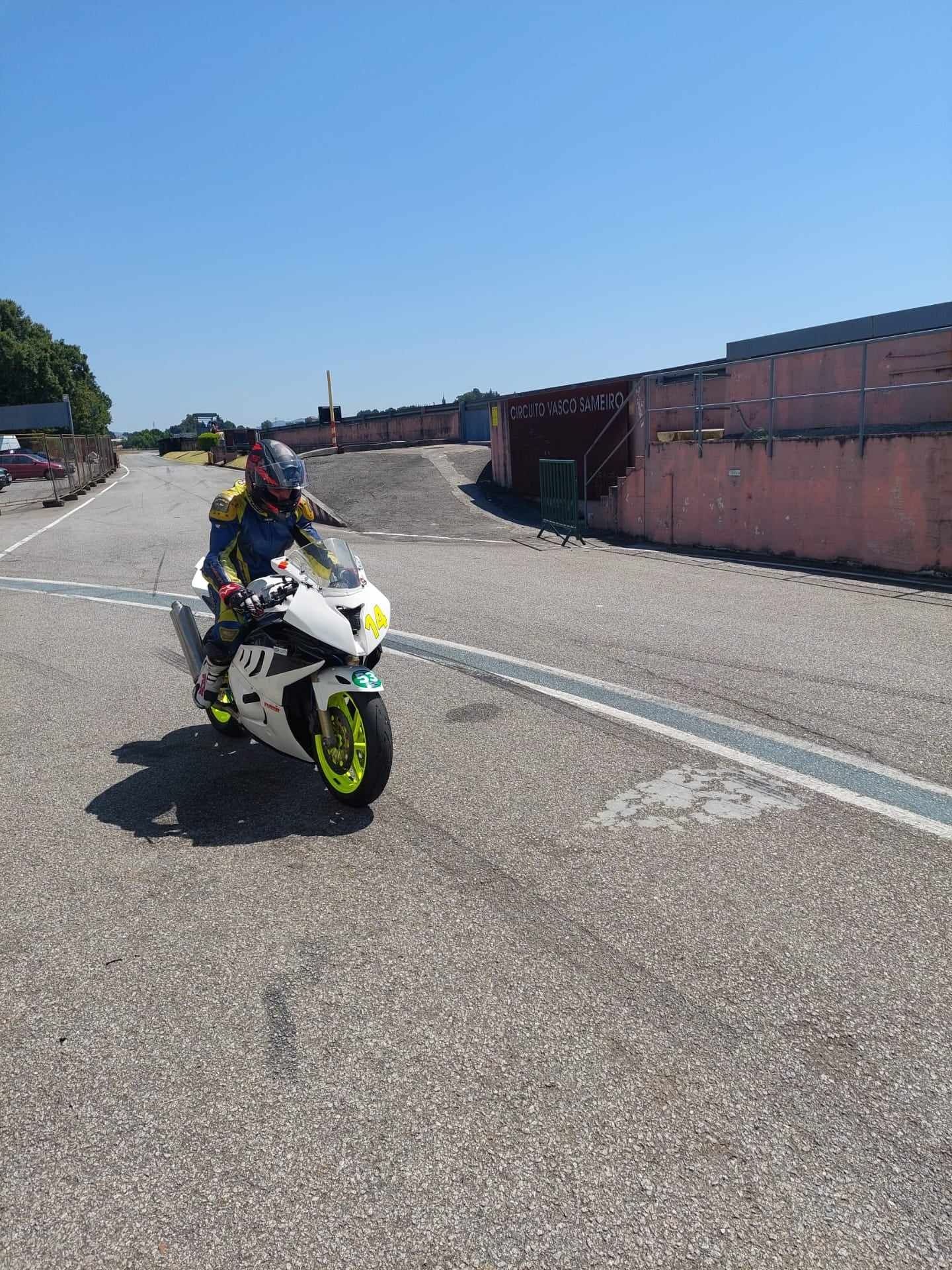 Honda CBR 600 trackday