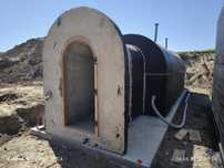 Piwnica betonowa ogrodowa ziemianka betonB30W8 schody tunel solidna