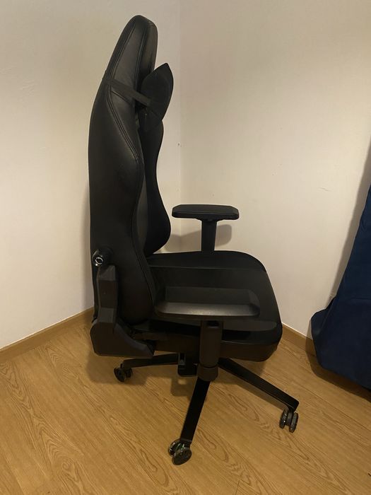 Cadeira Gaming Alpha Gamer Alegra V2 Fabric Preta/Preta