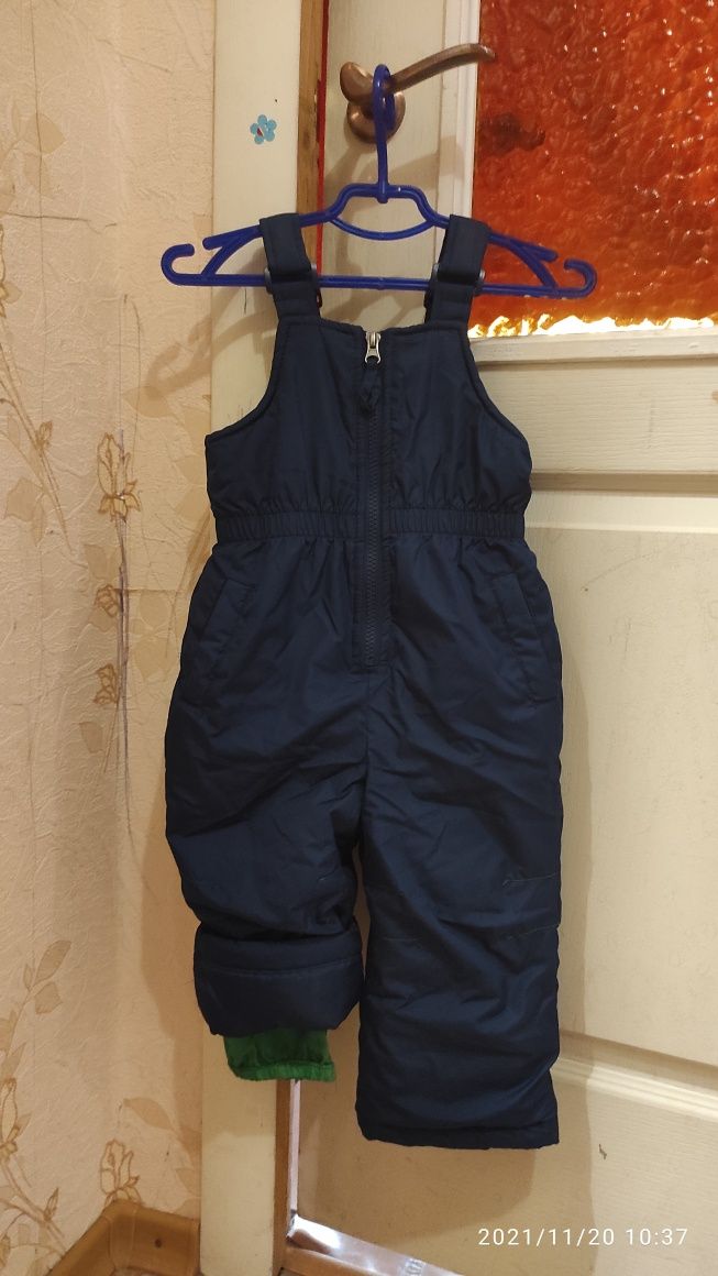 Зимний детский костюм Ixtreme, размер 12-18 м