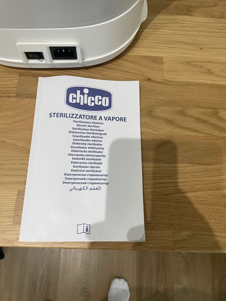 Chicco - Esterilizador Elétrico a Vapor 3 em 1