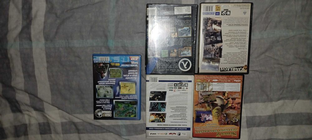 Gry na PC. Kameleon, Half-Life, Fear, Shrek2