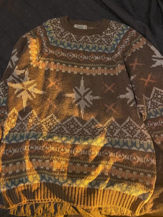 camisolas de lã vintage e sweats