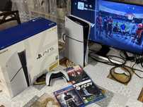 Konsola playstation 5 slim stan jak nowy gry fc24