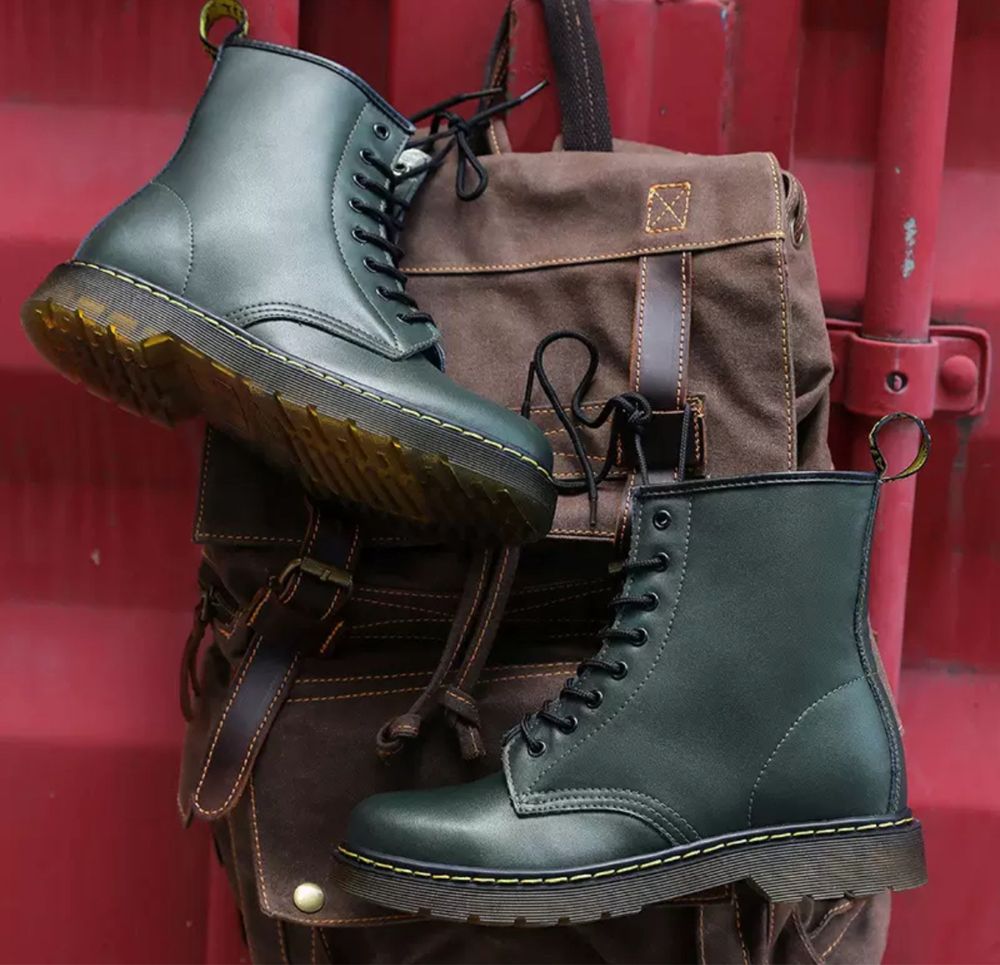 Glany botki kozaczki Combat Boots martensy timberki traperki