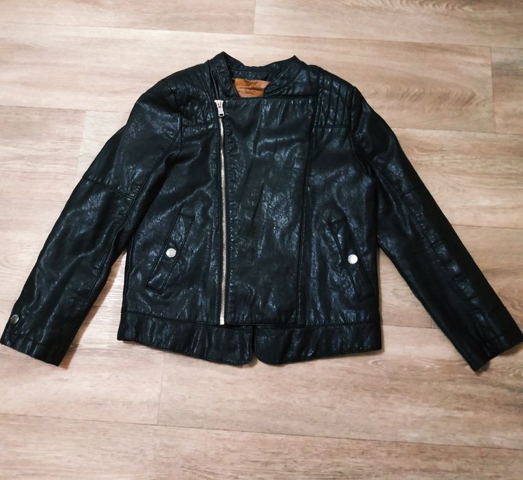 Кожаная куртка Zara