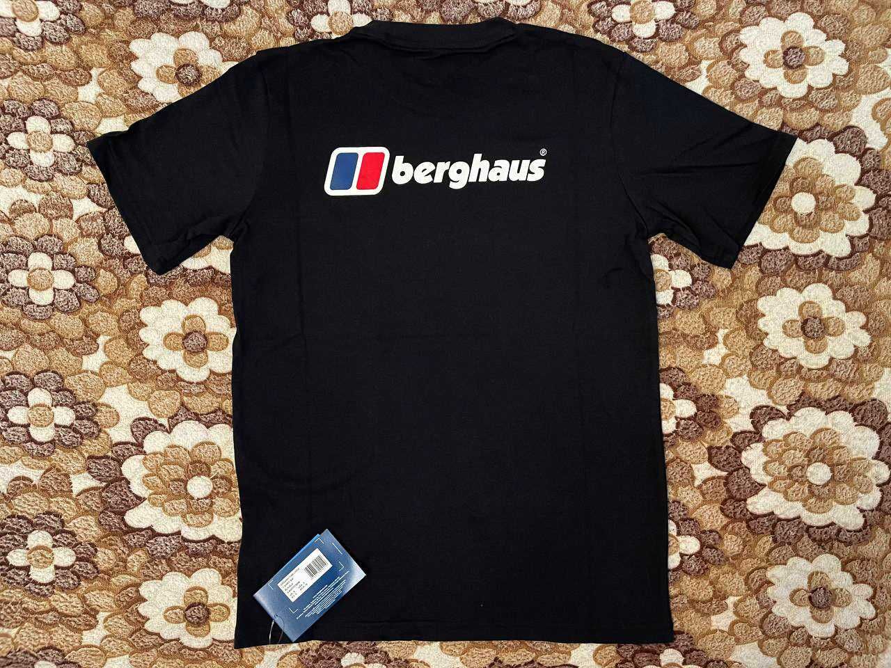 Berghaus organic front back logo футболка майка оригінал чорна - S
