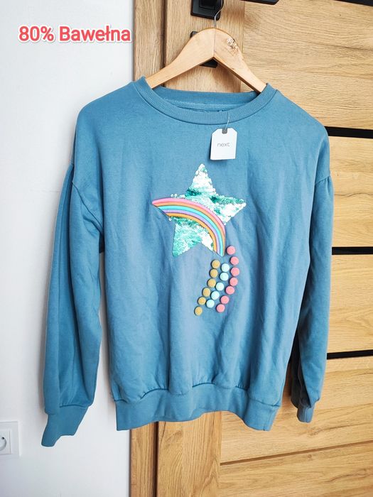 Next nowa bluza dziewczęca z metką 166/170 bawełna