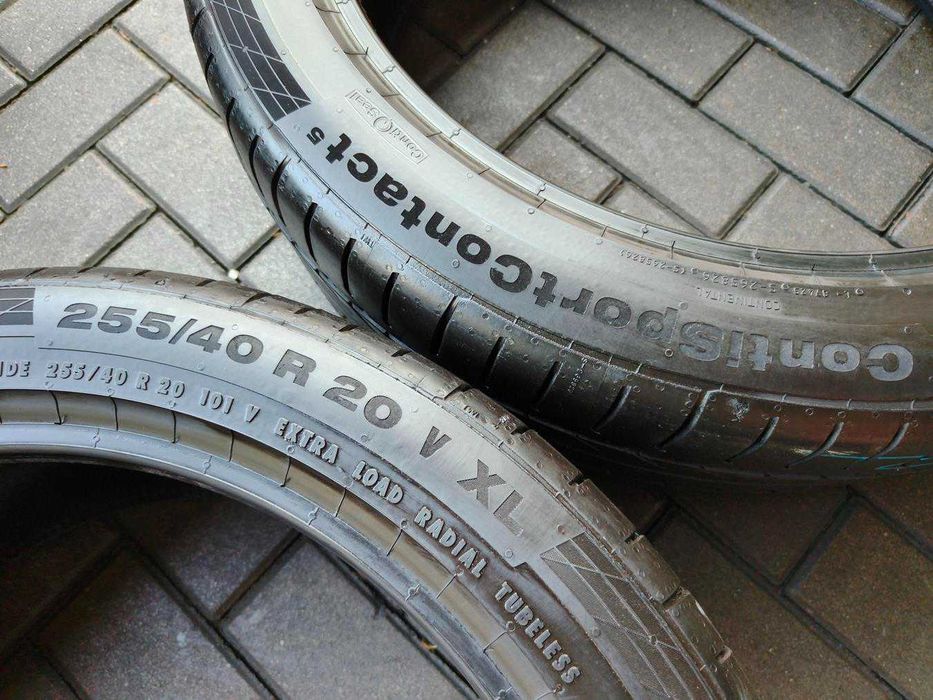 255/40 101V R20 CONTINENTAL CSC5 7mm 2023r Letnie Opony 2szt