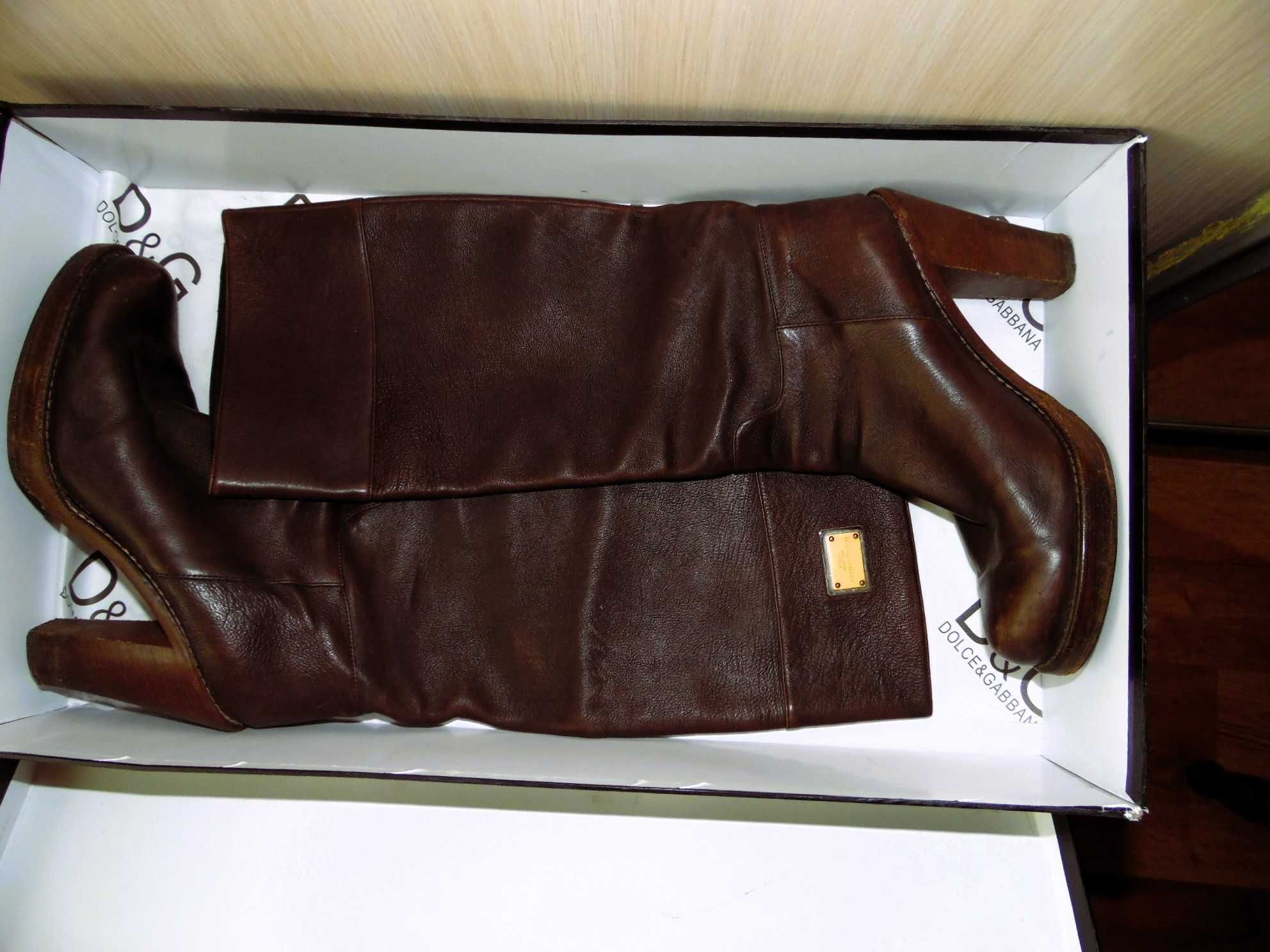Сапоги Dolce Gabbana, оригинал, р.38,5
