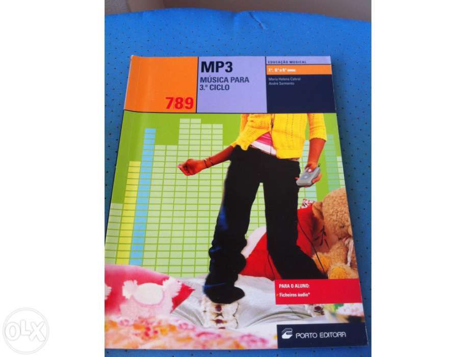 Livro Escolar de Música 7/8/9º Ano - Música 7/8/9 MP3