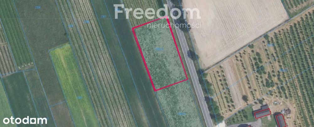 Na sprzedaż działka komercyjna 28 arów w Karczmisk