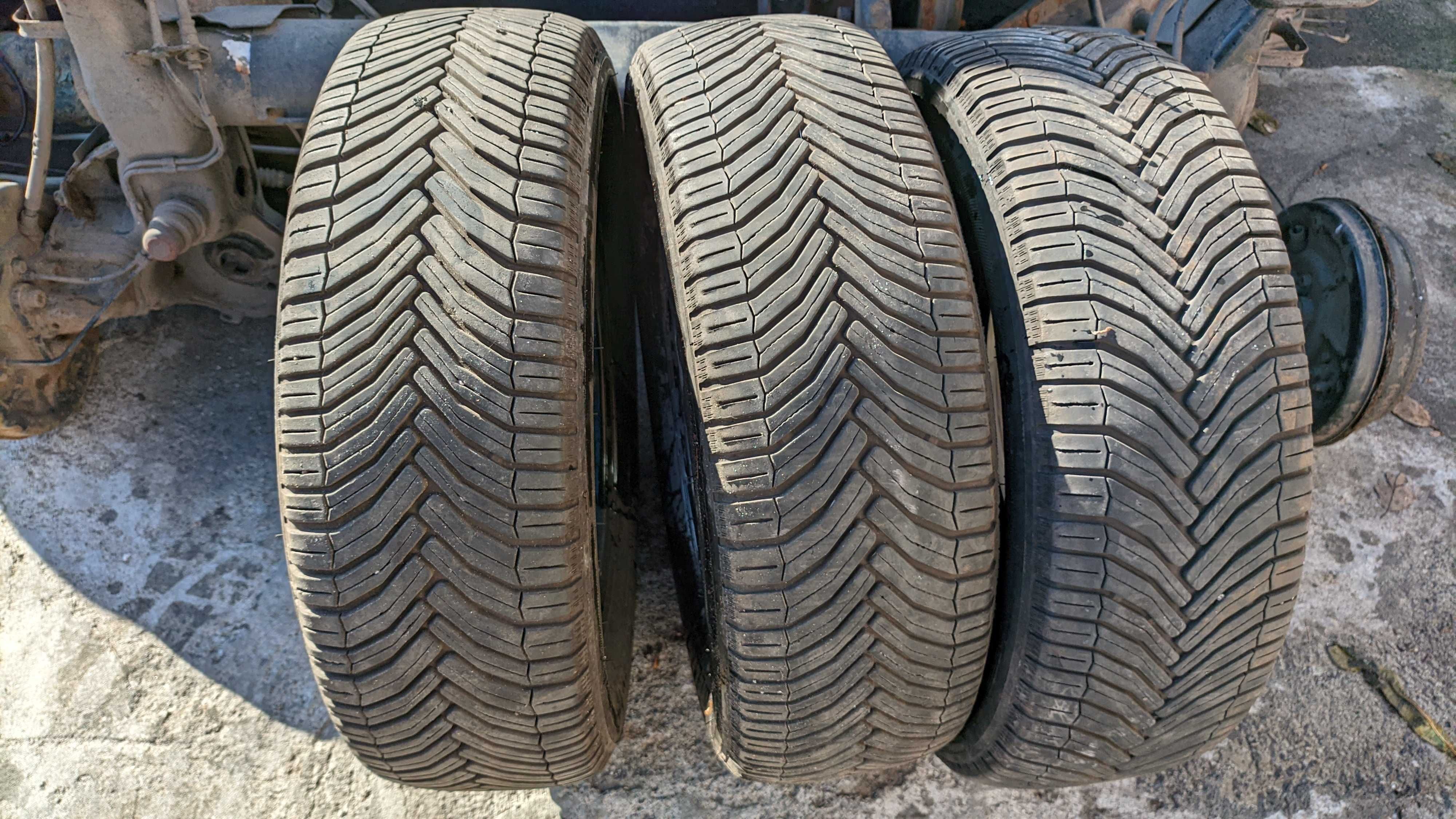 літня гума шини б/у 185/65 r15 michelin cross climate 6.5mm