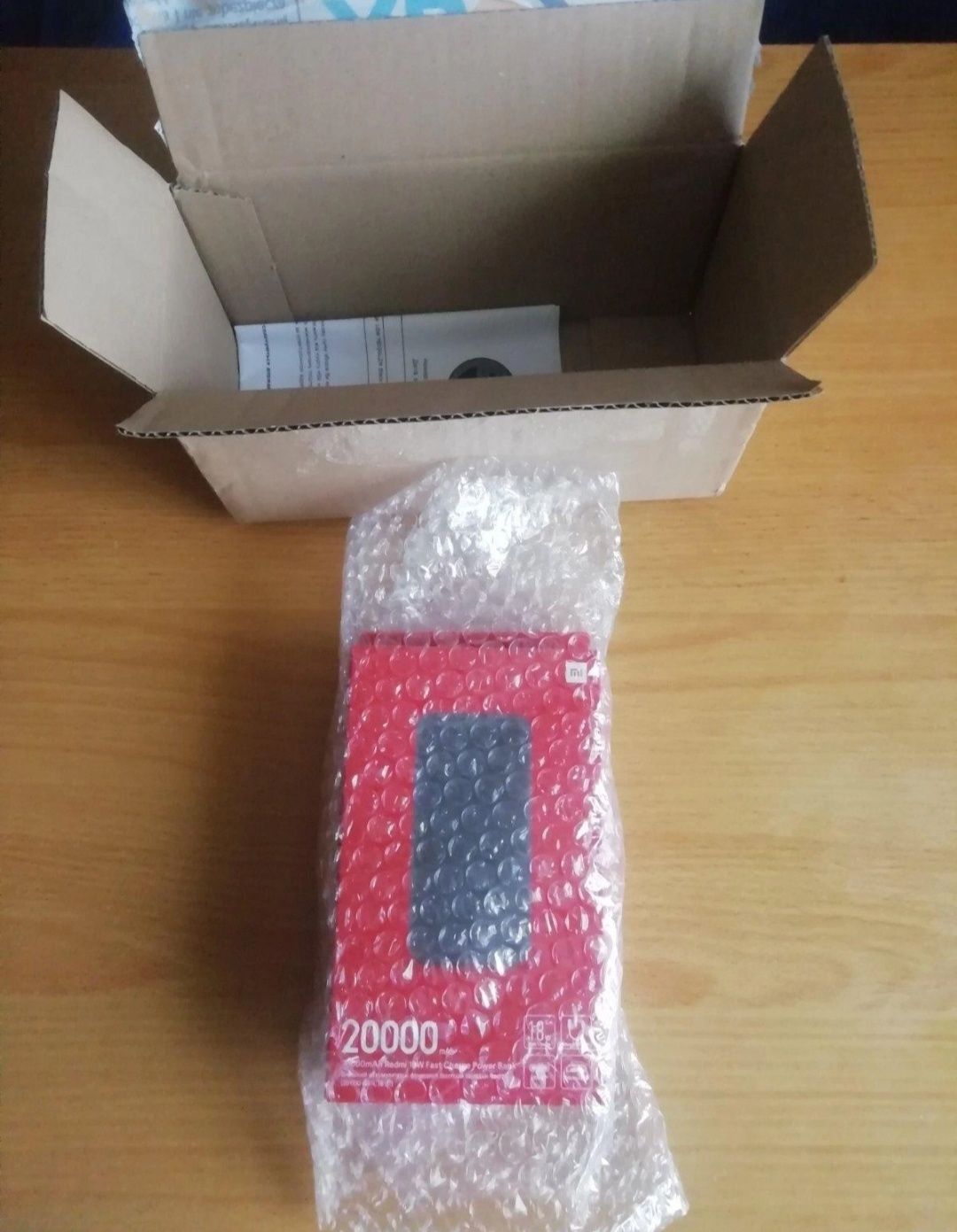 Павербанк Xiaomi Redmi PowerBank 20000mAh Fast Charge 18W Black