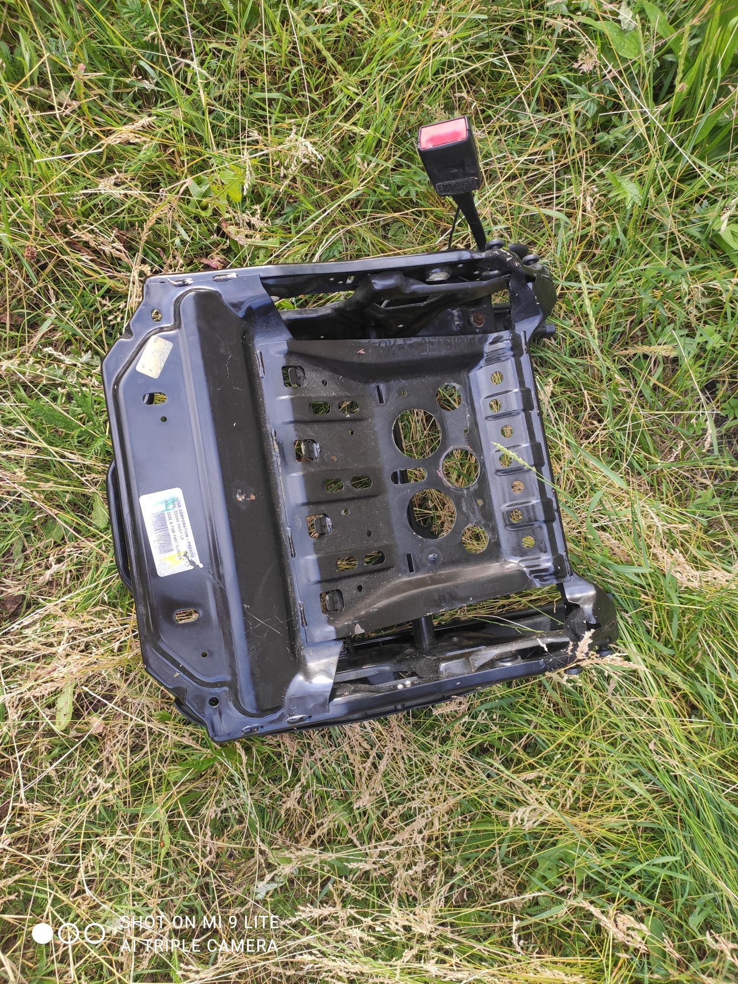 Podstawa stelaż fotela siedzenia kierowcy Lewy Przód Ford S-max