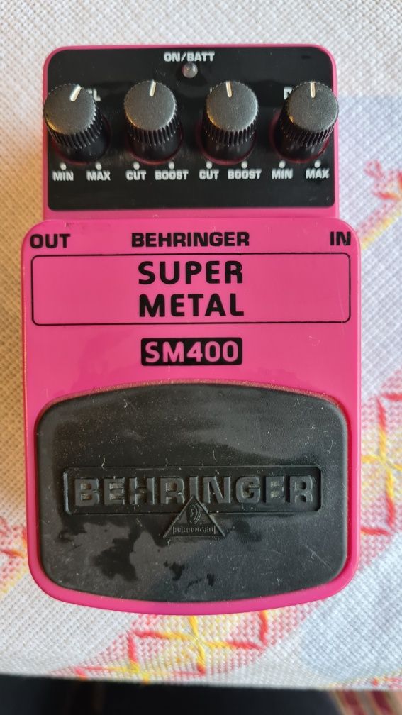 Pedal de Guitarra- BEHRINGER