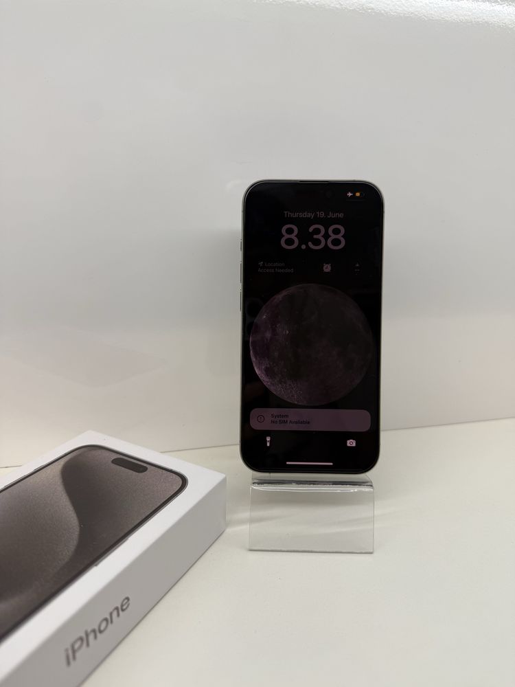 Вживаний Apple iPhone 15 Pro 256Gb. ( Natural Titanium )