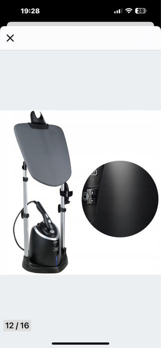 Parownica do ubran Steamer Yoer Zelazko +Deska 2300W +30 minut ciagłej