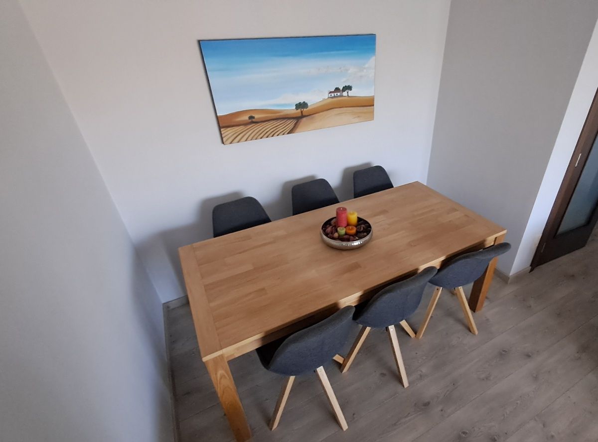 Mesa Jantar Carvalho Maciço
