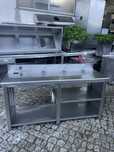 Bancada de inox - C/ tomadas elétricas