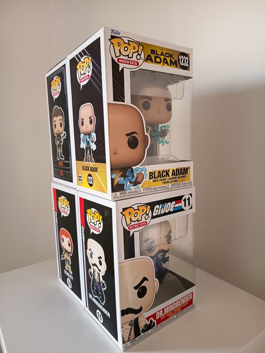 4 Funko Pop's originais