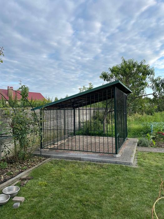 Фольєр для собаки + подарунок будиночок