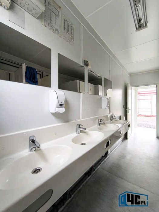 Kontener sanitarny / toaletowy / prysznicowy – w pełni sprawny