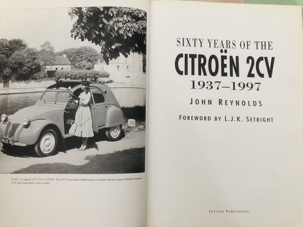 Livro Citroen 2cv Sessenta Anos