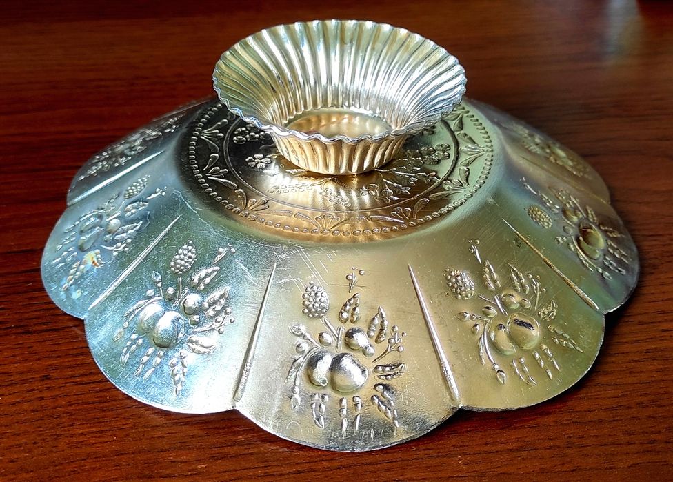 Конфетница фруктовница металл