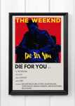 Plakat A4 kodak the weeknd