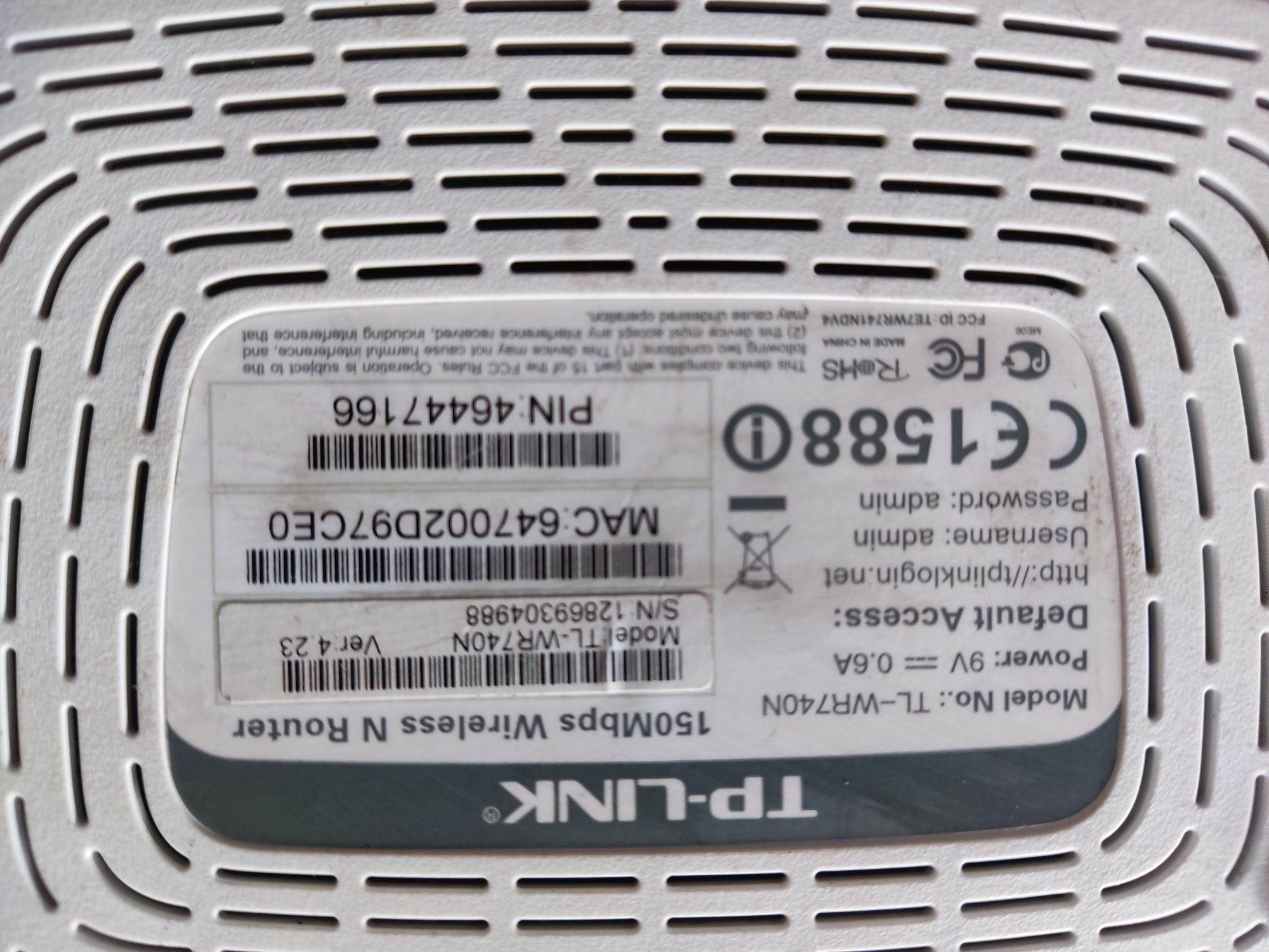 Router tp-link urzywany.