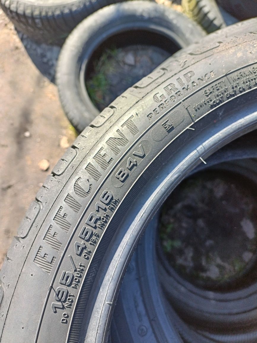 022, 1 sztuka 195/45r16 Goodyear Efficient Grip Performance 7.2mm