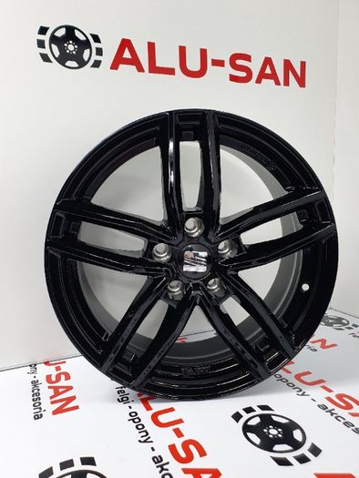 Nowe Alufelgi SEAT 17" 5x112 Altea XL ATECA LEON 2 3 4 Czarne