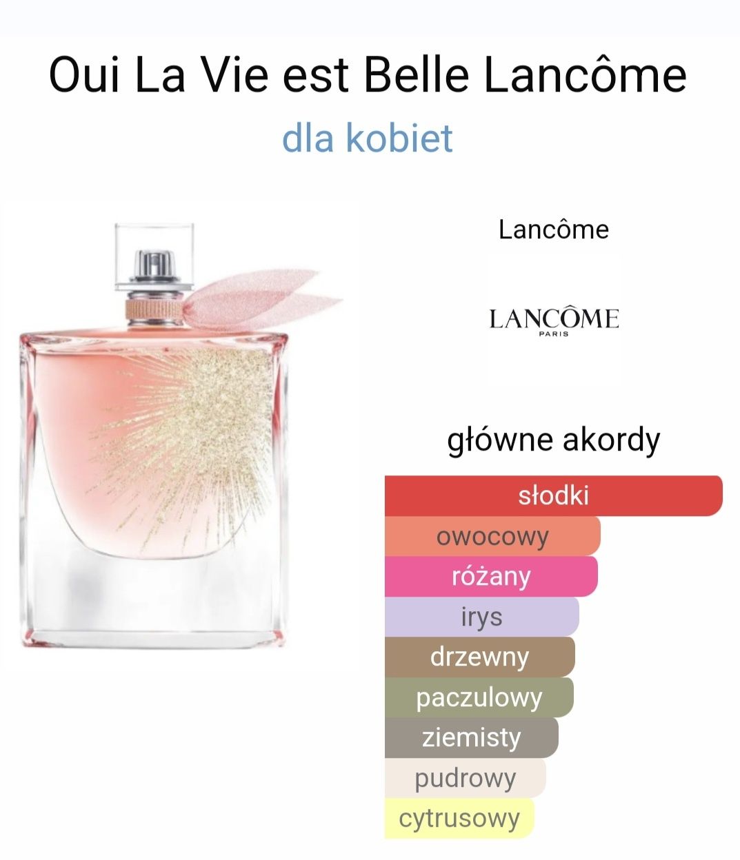 Lancome - Oui La Vie Est Belle EDP 10ml