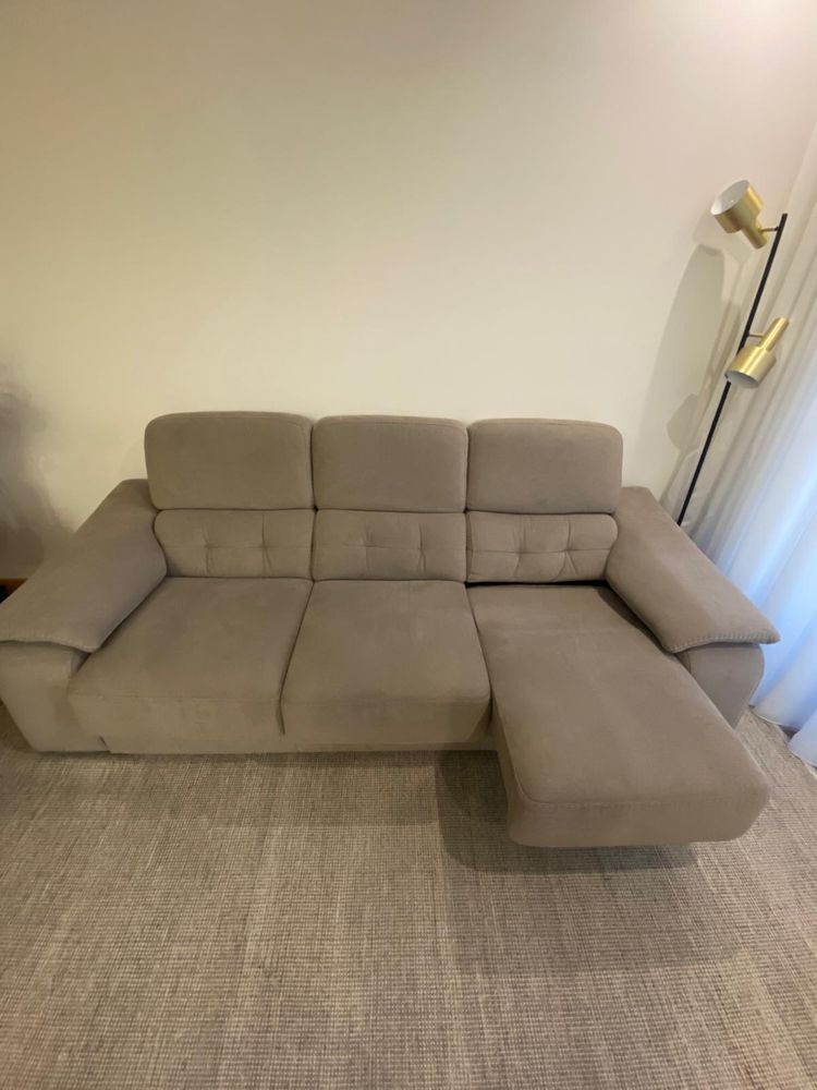 Sofa Gaia Moveis beje
