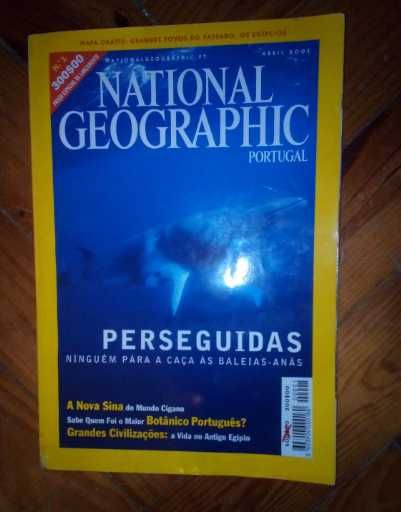 Revista nª1  National Geographic em Portugal de 2001