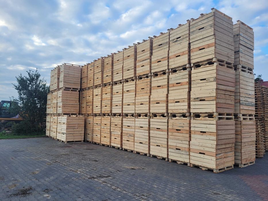 Skrzyniopalety drewniane