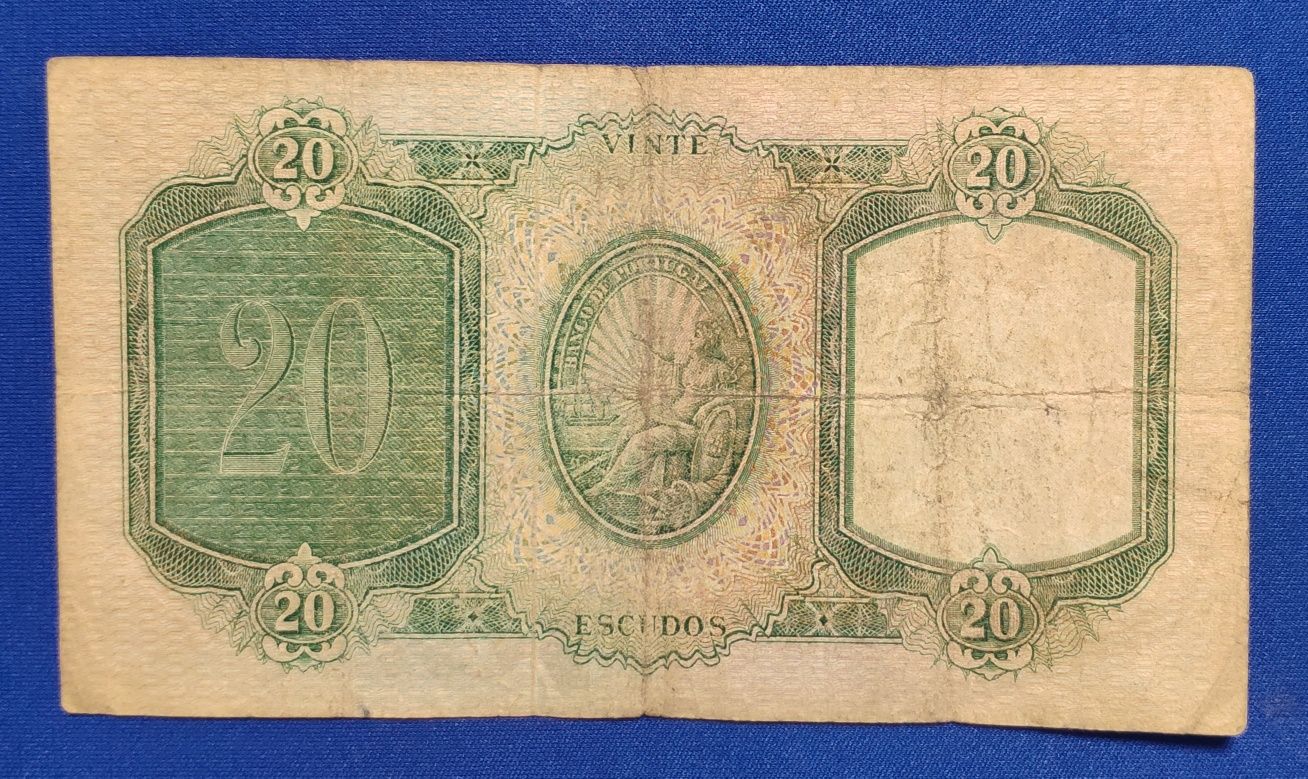 Nota de 20 escudos - 1954