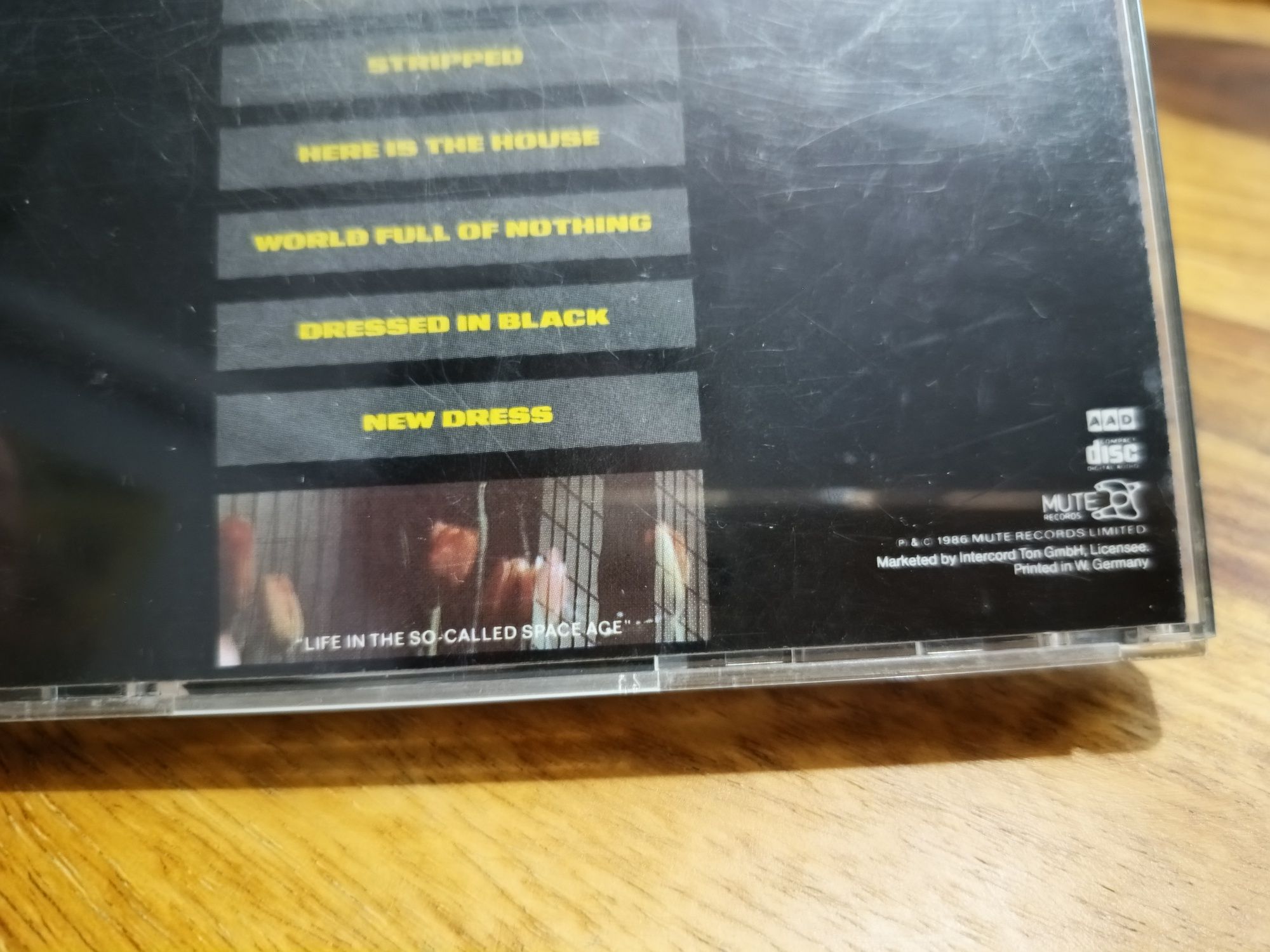 Depeche Mode Black Celebration W.Germany CD 846.818